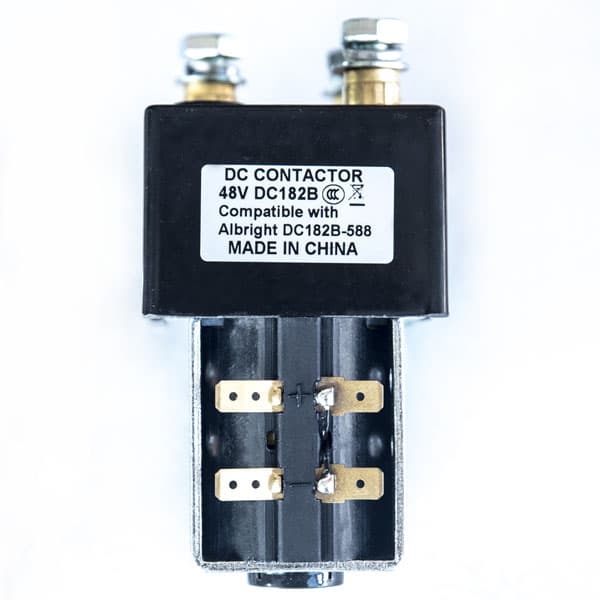 JLG 7022002 DC182B-588 forward reverse contactor front reference photo