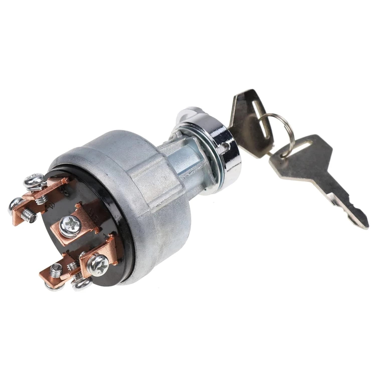 1700100072 Takeuchi Ignition Switch - 6 Terminal - 4 Position with Preheat - TB135 TL130 TL10 TL12 - Replaces 17001-00023