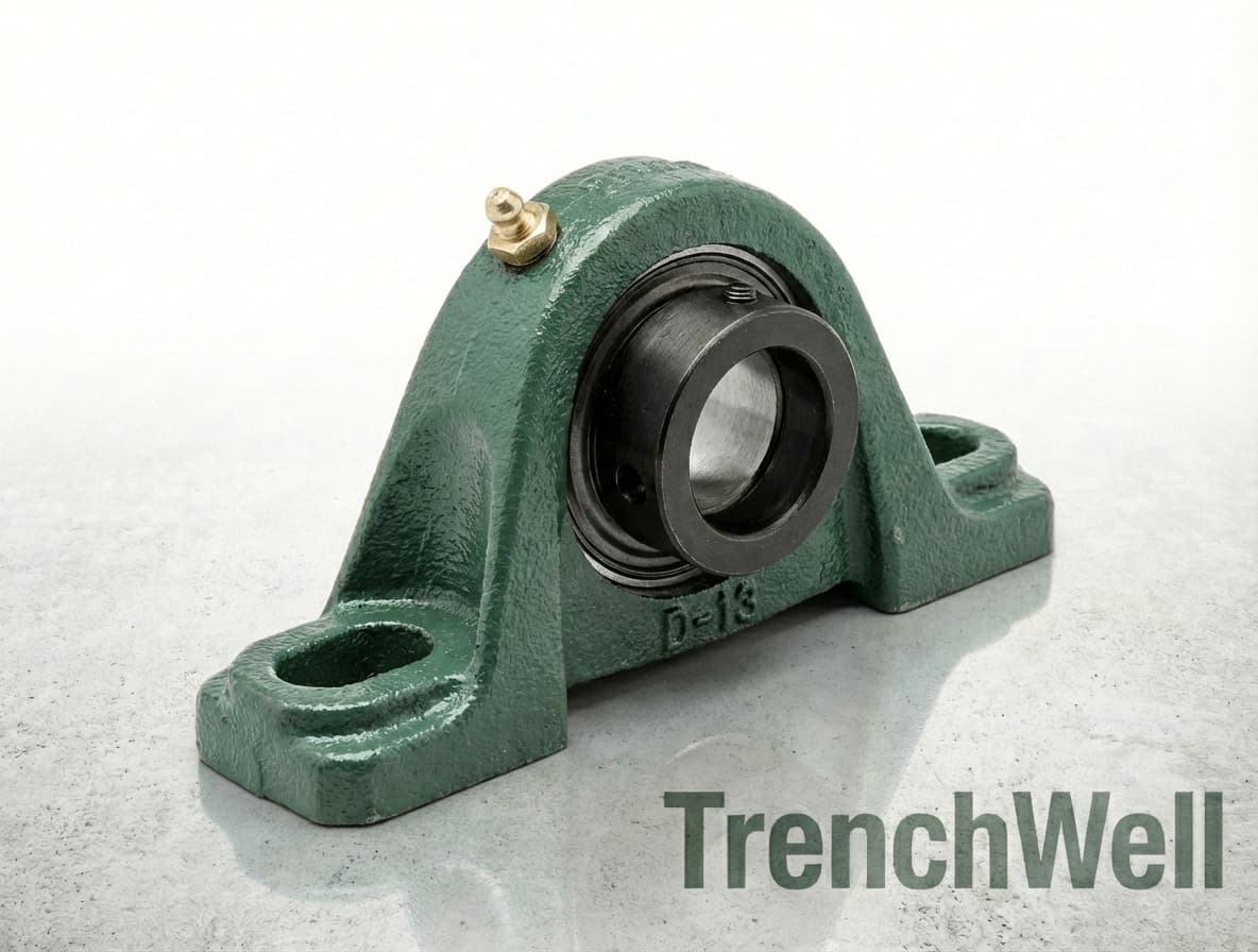 D-13 replacement pillow block bearing for Broce Broom - existing reference image, not current stock